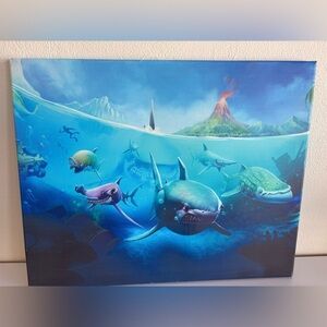 Sharks Canvas Wall Art